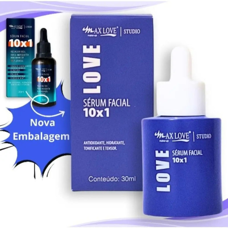 Kit com 6 Séruns Faciais 10x1 – Max Love