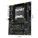 Kit Placa-mãe MACHINIST X99 MR9A-H com Intel Xeon E5 2640 V3 LGA2011-3 + Memória 16GB (2x8GB) DDR4 2133MHz + suporte NVMe M.2 (opcional)