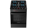 Fogão Esmaltec 4 Bocas Preto com Mesa de Vidro Ideal Top Glass - Bivolt