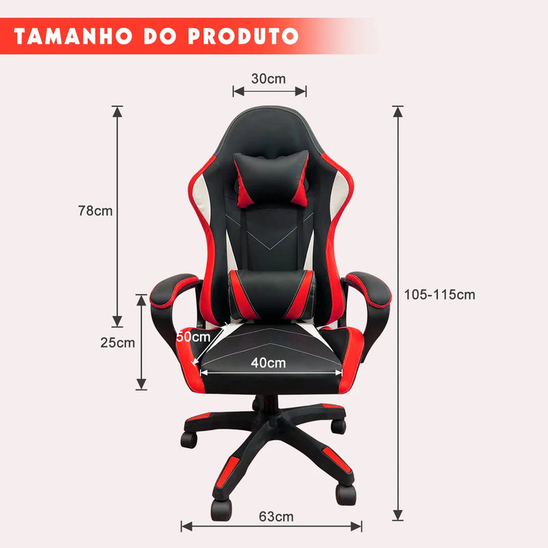 Cadeira de Escritório Ergonômica Python Fly Cadeira Móvel com Suporte Lombar para Casa Cadeira Gamer Móveis com Apoio de Braço 3D