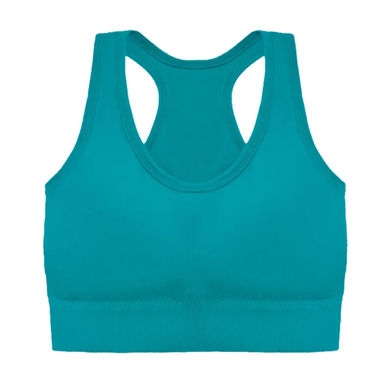 Top Esportivo Feminino – Sustentação, Respirável, Push-Up, Lingerie Curta, Poliéster