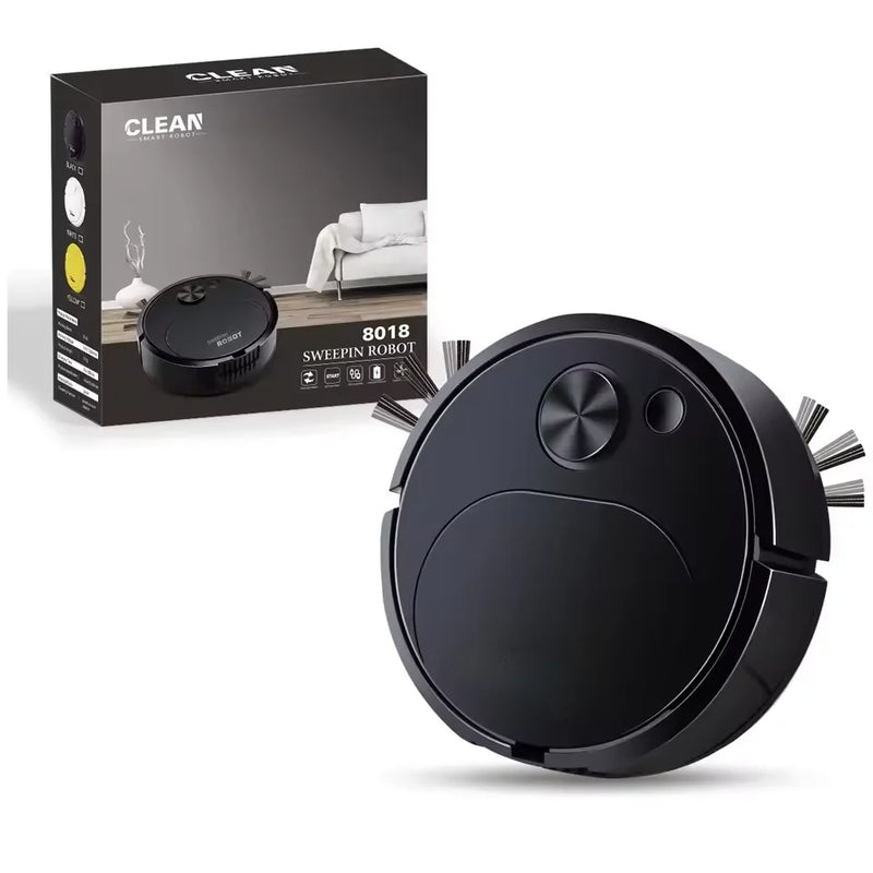NOVO Aspirador Robô USB Varredor 3 em 1 Inteligente Sem Fio com Função de Passar Pano e Aspirar 1500Pa Limpeza Arrastando para Piso Casa e Escritório