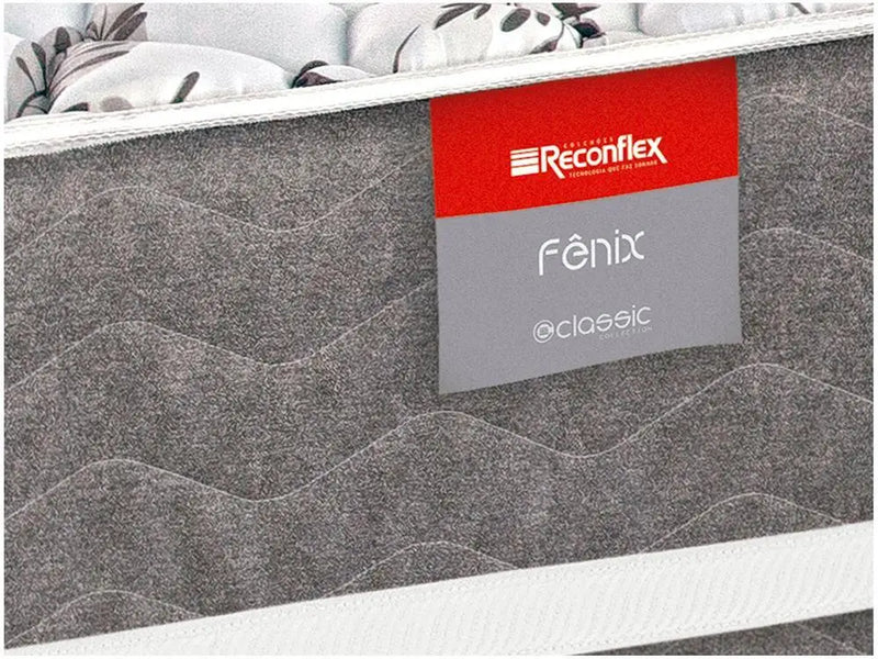 Cama Box Casal Reconflex Conjugada Fenix