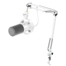 FIFINE K688CT Microfone Dinâmico USB/XLR com Braço Articulado para Gravação e Podcast, Microfone USB para Streaming com Controle de Ganho e Toque para Mudo