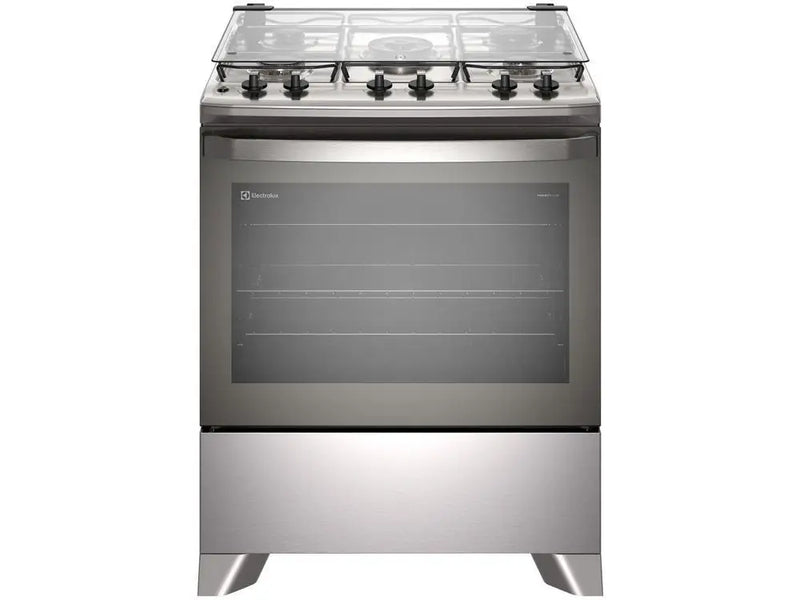 Fogão 5 Bocas Electrolux Cinza, Acendimento Automático, Eficiente, com Função PerfectCook FE5IC