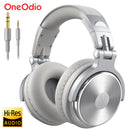 OneOdio Pro 10 Fones de Ouvido com Fio Over Ear Áudio Hi-Res Headset com Microfone Fone de Estúdio DJ Estéreo Conexão 3.5mm/6.35mm