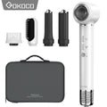 Gokoco S1 Pro Secador de Cabelo 5 em 1 Versátil Cabeça de Alisamento Magnética Pente Modelador de Cachos