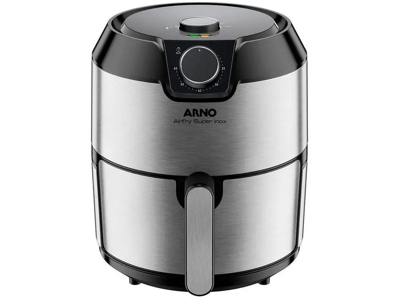 Air Fryer Arno - Airfry Super BFRY Preto e Aço Inox 4.2L com Timer - 110V Fritadeira Elétrica sem Óleo