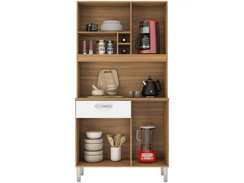 Cozinha Compacta Demobile Malta com 4 Portas