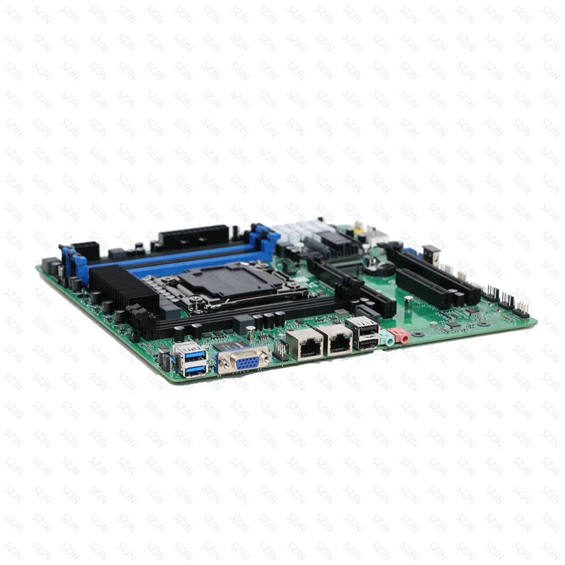Placa-Mãe C612 para Servidores – Cloud Star X99 NAS Build, Suporte a CPU E5 V3/V4, RAM DDR4 até 384GB, 2x M.2 NVME, 10x SATA 3.0, All-in-One PC