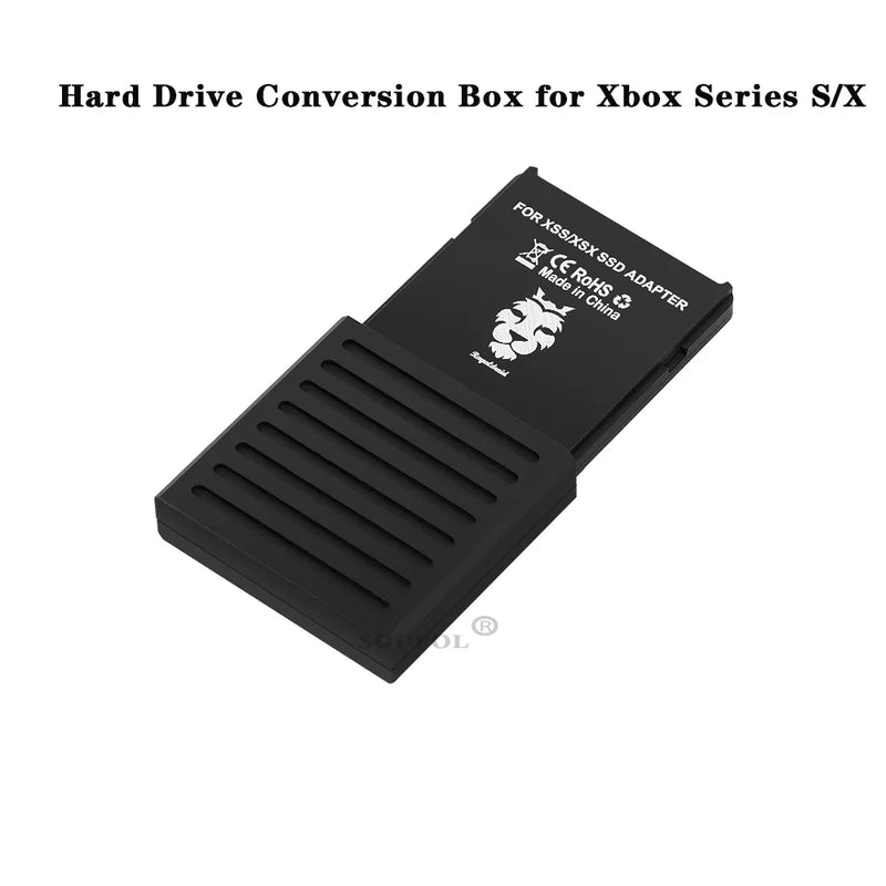 Adaptador de SSD para Xbox Series X/S  Caixa de conversão de disco rígido M.2 NVMe 2230 PCIe 4.0 – Cartão de expansão para jogos