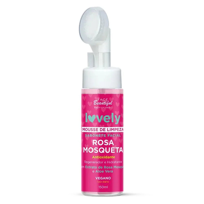 Kit Completo de Cuidados com a Pele Pink Mosquette – Rotina de Limpeza e Cuidado Facial