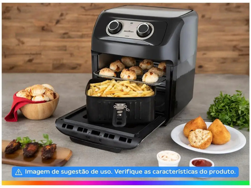 Fritadeira Elétrica sem Óleo Air Fryer Britannia - 110V