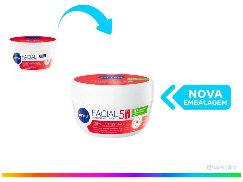 Creme Facial Antissinais Nivea 100g