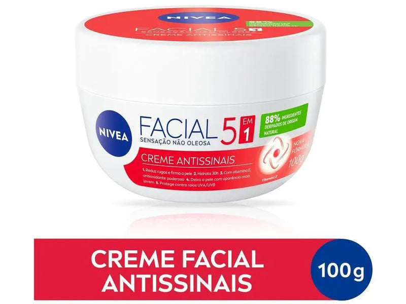 Creme Facial Antissinais Nivea 100g