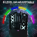 Mouse Gamer sem Fio ATTACK SHARK X11 PixArt PAW3311, com três modos, base de carregamento, sensor para jogos, Bluetooth / 2.4G