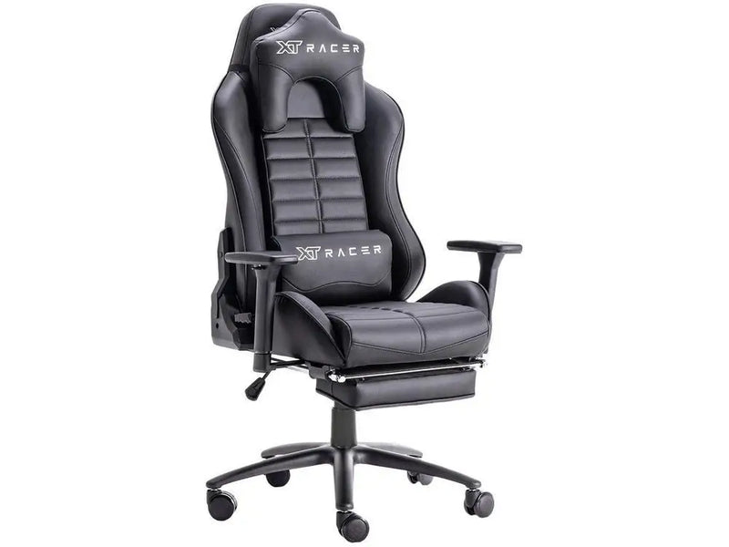 Cadeira Gamer XT Racer Reclinável Giratória Preta Platinum Linha W