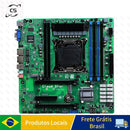 Placa-Mãe C612 para Servidores – Cloud Star X99 NAS Build, Suporte a CPU E5 V3/V4, RAM DDR4 até 384GB, 2x M.2 NVME, 10x SATA 3.0, All-in-One PC
