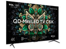 Smart TV 55 "TCL 4K UHD MiniLED 55C6K 120Hz Google TV AiPQ Google Assistant 4 HDMI 2 USB