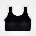 Top Esportivo Feminino – Poliamida Respirável, Sem Costura, Curto, Com Amarração, Lingerie Feminina