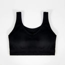 Top Esportivo Feminino – Poliamida Respirável, Sem Costura, Curto, Com Amarração, Lingerie Feminina