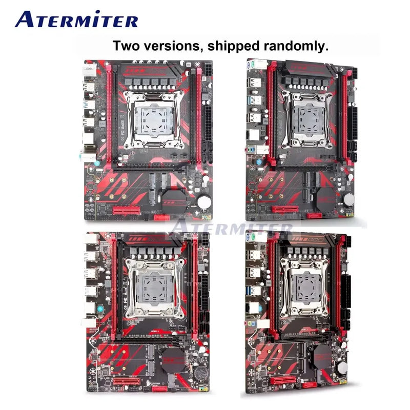 Kit Placa-mãe Atermiter X99 D4 com Xeon E5 2680 V4 LGA2011-3 + Memória 32GB (2x16GB) DDR4 3200MHz REG ECC + WiFi