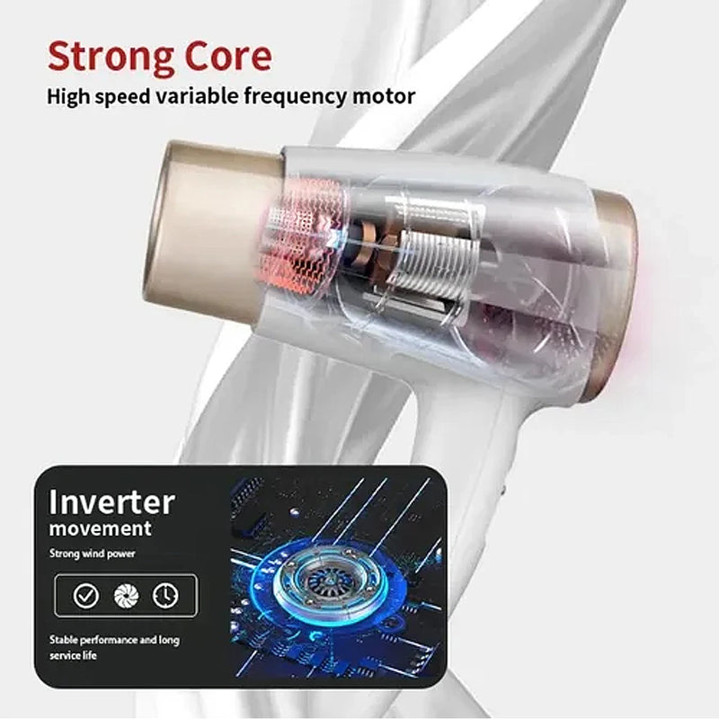 Secador de Cabelo para Casa e Hotel Banheiro 110V Com USB Fixação na Parede
