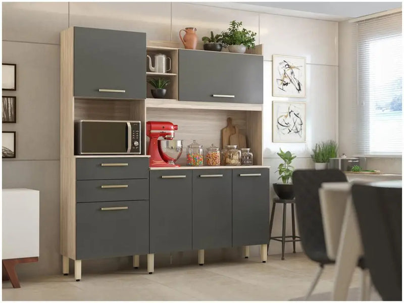 Cozinha Compacta com Balcão Demóbile Select