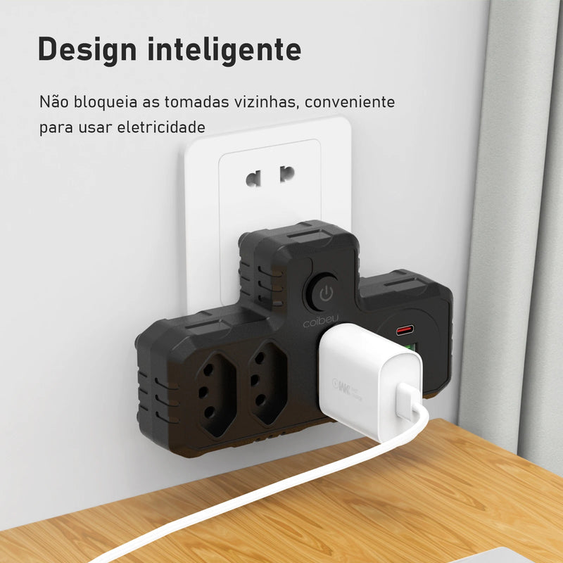 Tomada, plugue, extensão de tomada, tomada USB, tomada de parede, extensão elétrica, saída de energia, adaptador universal de tomada