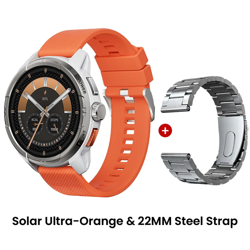 HAYLOU Solar Ultra Relógio Smart GPS 1.6” AMOLED Bluetooth Chamadas 5ATM Resistente à Água