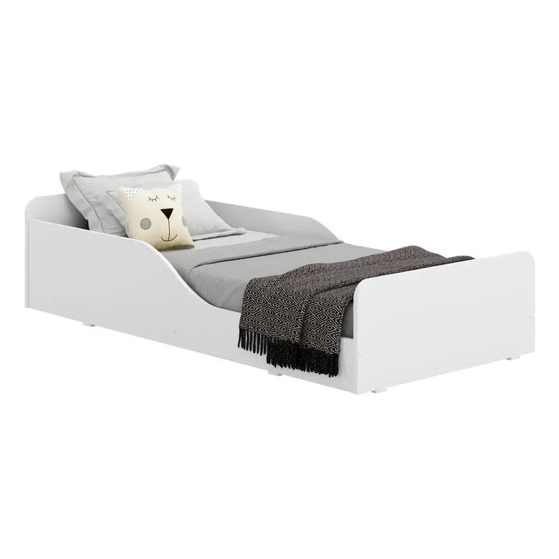 Cama Infantil Montessoriana para Colchão 70x150 cm Branca Multi-Mobile MDF 100%