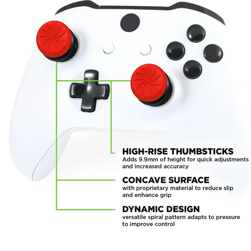 NOVO – 2 Peças de Capas de Silicone para Thumbsticks “Freek Galaxy” – Performance e Aderência para Analógicos, Compatível com Controle Xbox Series X/S