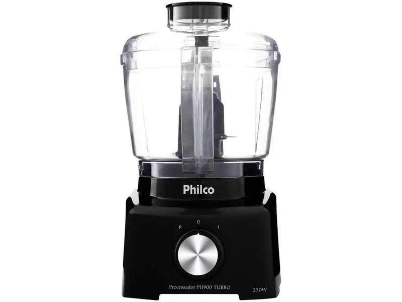 Processador de Alimentos Philco Mini – 300W  Modelo PH900 Turbo – 3 em 1 – Preto – 220V