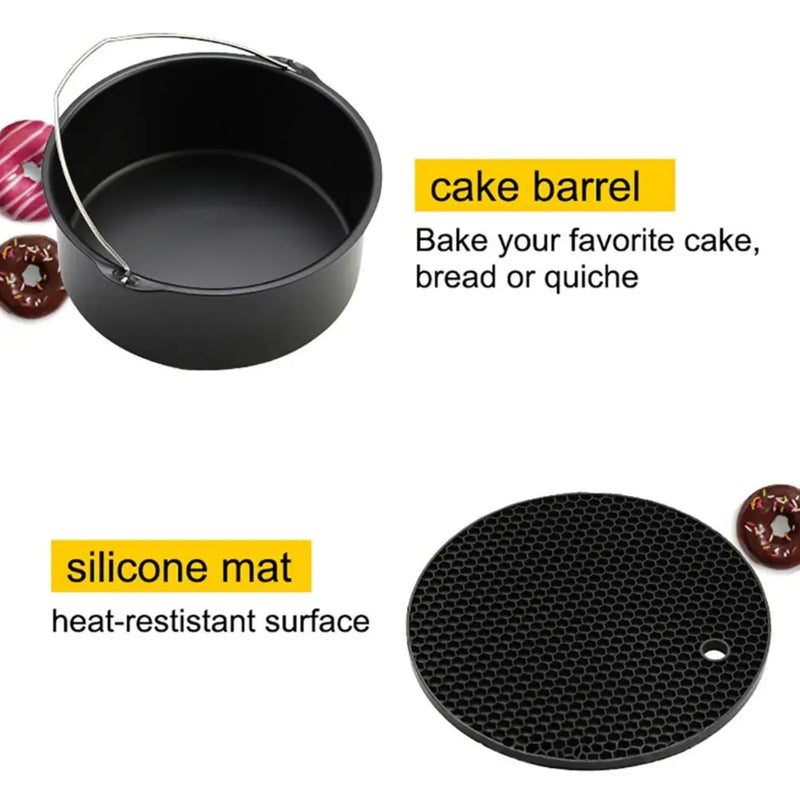 Sell Air Fryer Accessories for Gowise Phillips Cozyna and Secura, Set of 5, Fit all Airfryer 3.7QT - 4.2QT - 5.3QT - 5.8QT