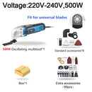 Ferramenta Elétrica Multifuncional Oscilante Sem Fio com Anti-Vibração, Máquina Multiuso de Renovação para Bateria Makita 18V