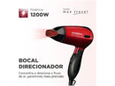 Mondial Max Travel SC-10 Secador de Cabelo Vermelho Bivolt