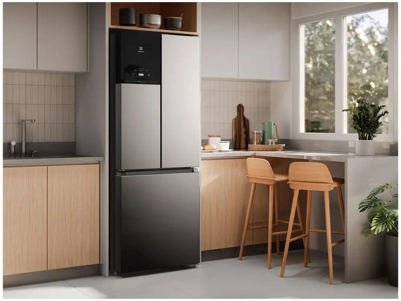 Geladeira/Refrigerador Electrolux Frost Free French Door Inox Look 480L Efficient IM7S - 220V