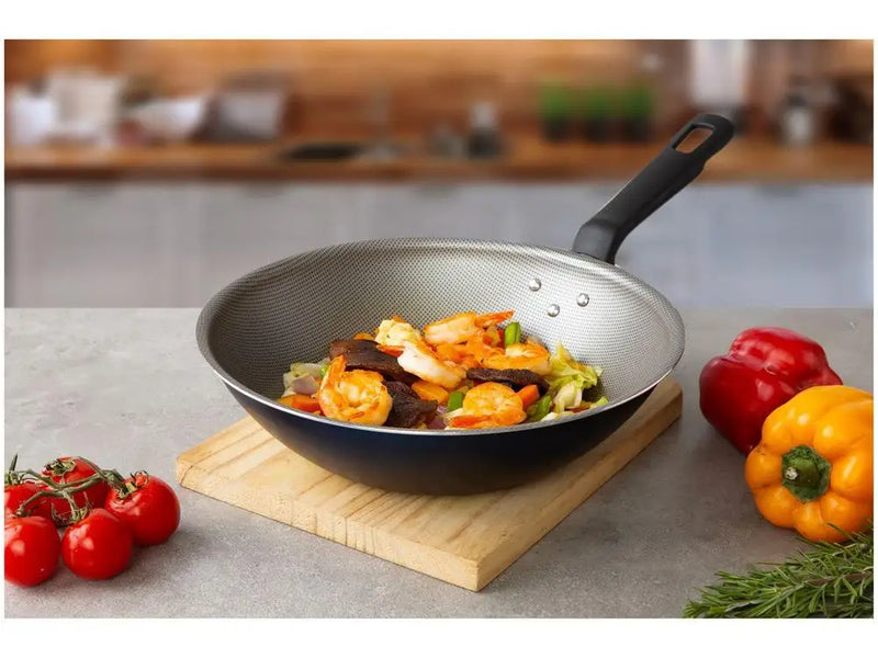 Panela Wok Tramontina de Alumínio – Antiaderente