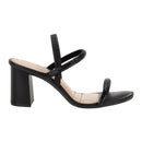 Sandália Feminina Dakota Salto Grosso com Tira de Strass