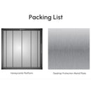 Mesa de Trabalho Honeycomb Algolaser 450x450mm Painel de Proteção Honeycomb para Gravador a Laser CO2, Máquina de Corte e Impressora 3D