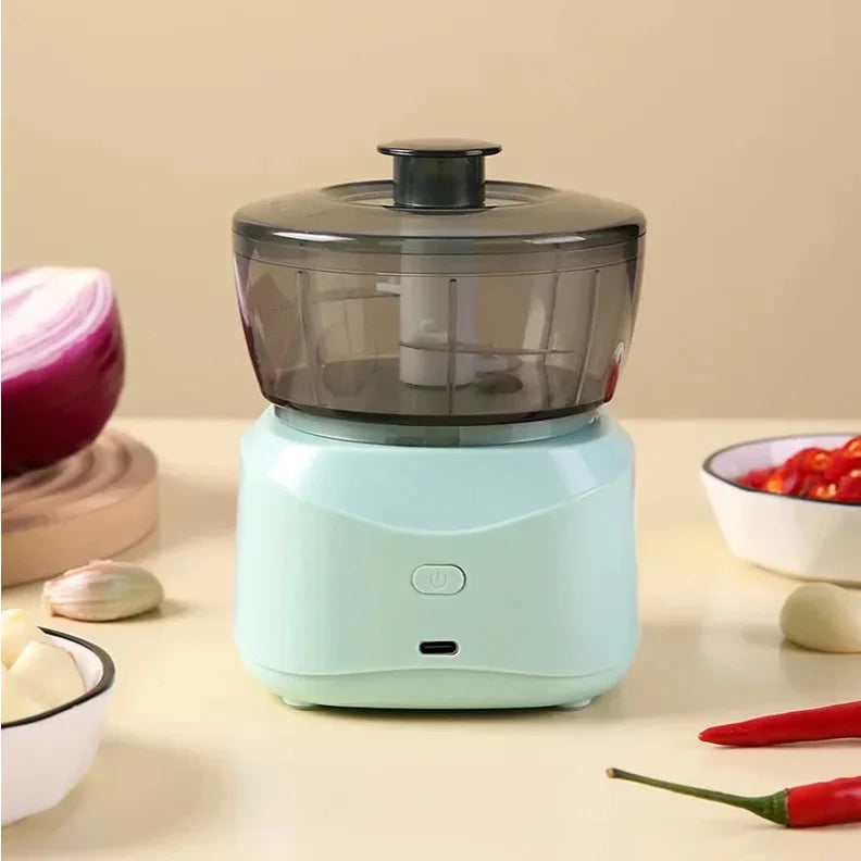 Triturador Processador Alimentos 45W Via Cabo USB-C Tomate SRQ-015