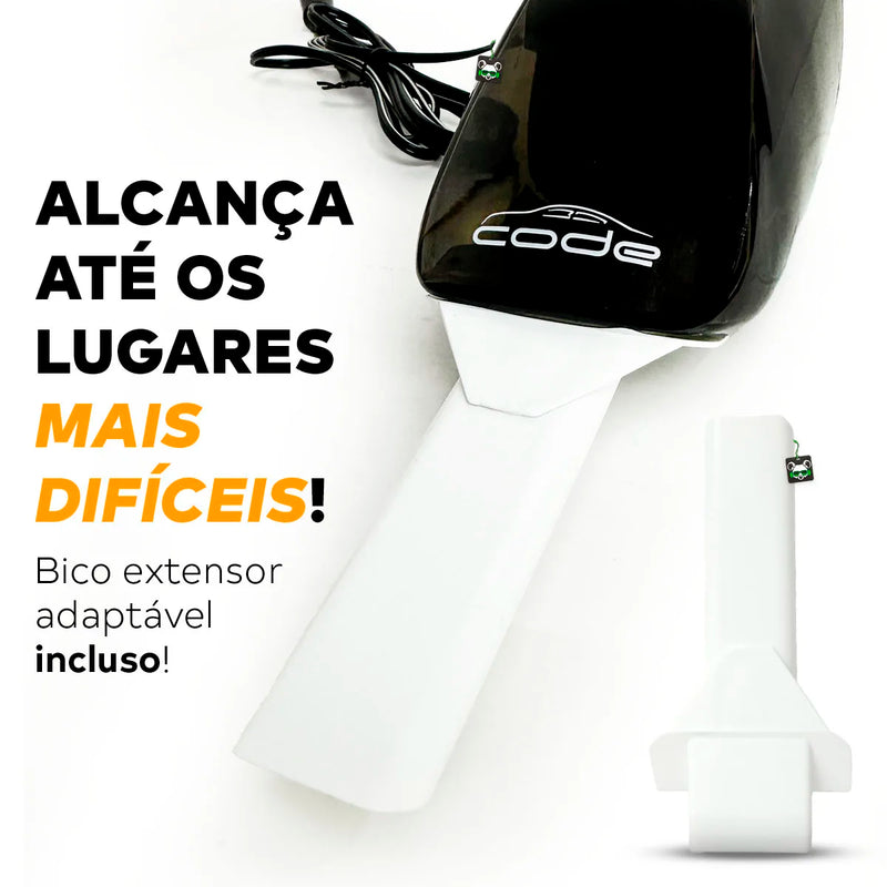 Aspirador de Pó Portátil Automotivo – 12V / 60W  Para Limpeza Manual de Pó e Pequenos Detritos