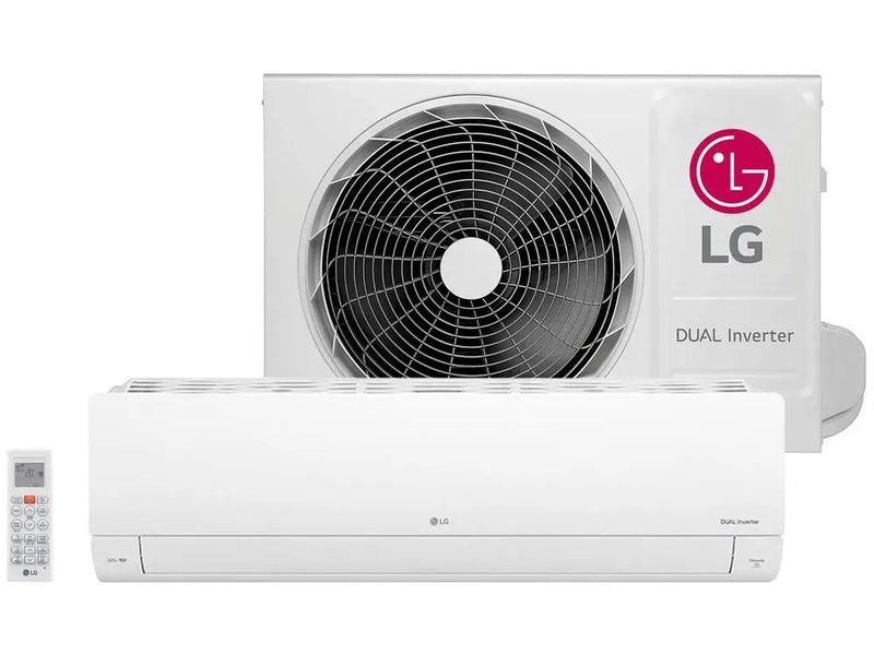 Ar-Condicionado Split Hi-Wall LG Dual Inverter Compact + AI 18.000 BTUs Frio S3-Q18KLQAL - 220V