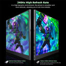 Monitor Gamer Portátil Cdisplay 17,3" 240Hz – Full HD 1080p, 100% sRGB, IPS, AMD FreeSync