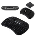 Mini teclado USB com LED e touchpad para smart TV, PC e PS3