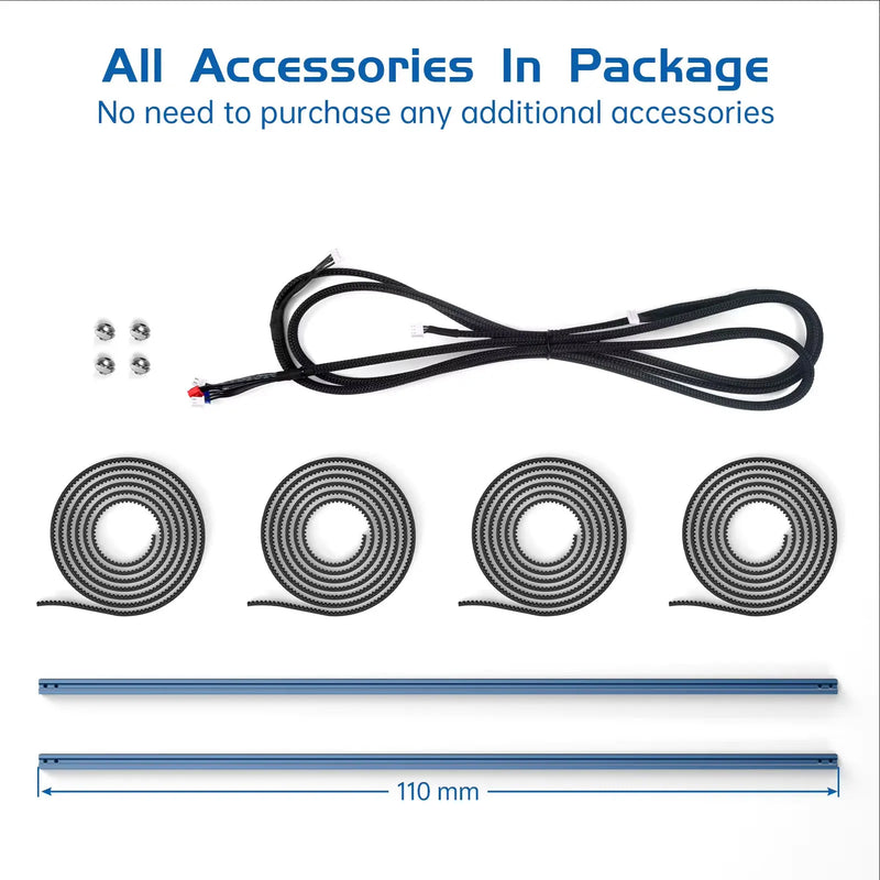 Acessórios para Laser SCULPFUN S9/S10/S30 Kit de Expansão, Mesa de Trabalho Honeycomb, Mandril Rotativo para Laser, Kit de Bico Air Assist