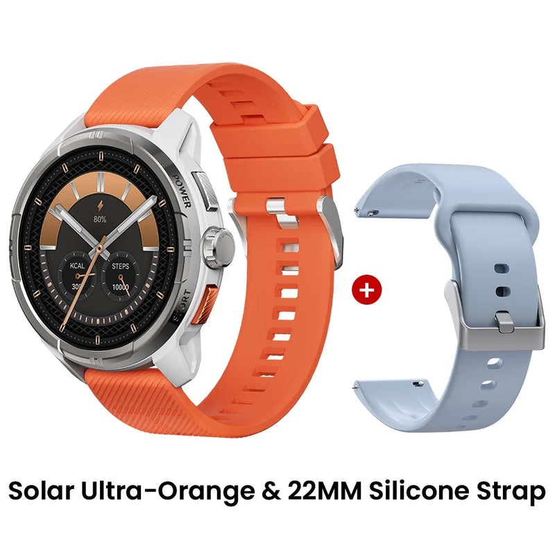 HAYLOU Solar Ultra Relógio Smart GPS 1.6” AMOLED Bluetooth Chamadas 5ATM Resistente à Água