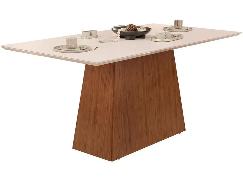 Mesa Dobrável de Madeira Portátil para Cama Estudo com Notebook Multifuncional para Lanches