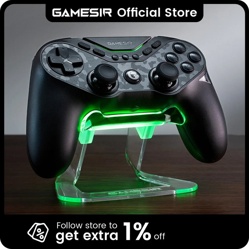 Controle GameSir Tarantula Pro para Switch 2 – Gamepad Sem Fio com 9 Botões Programáveis, Giroscópio de 6 Eixos, Gatilhos Hall Effect e NFC