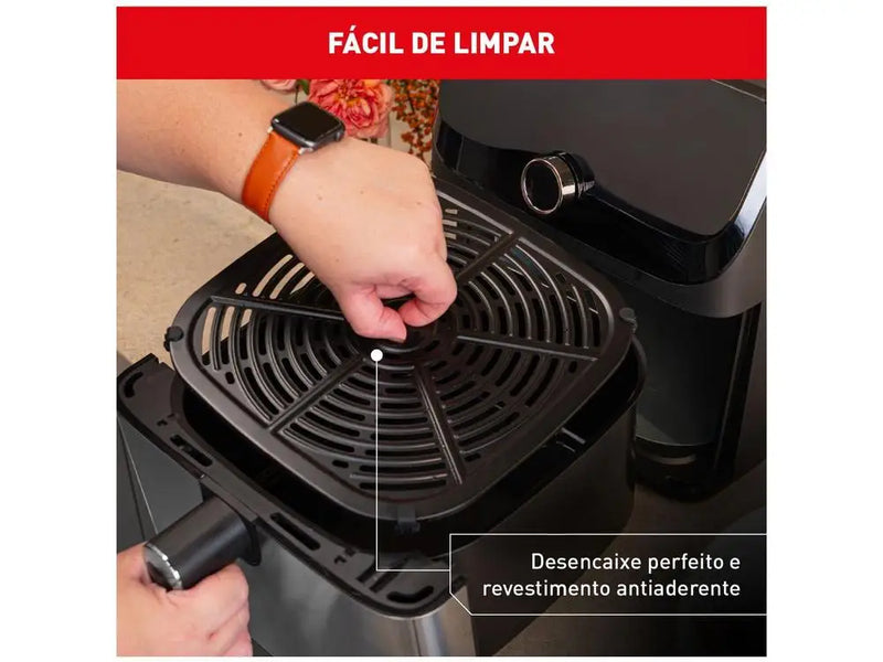 Electric Fryer No Oil/Air Fryer Arno Expert Maxxi AFD7 with Timer Inox 7.5L-110V